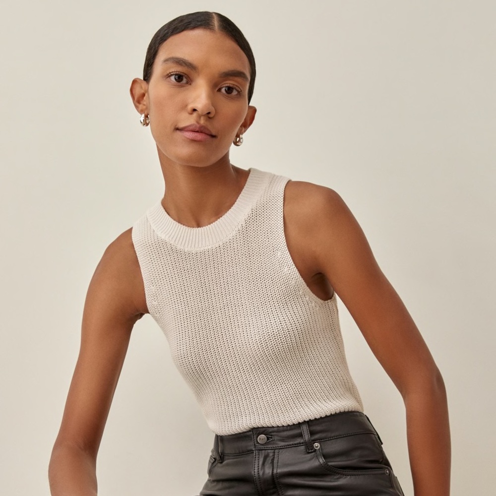 Reformation “lilac” top